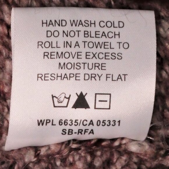 Woolrich Women's Hazelberry Heather Long Knit Belted Tunic Vest Size XL - Picture 9 of 10